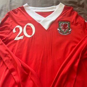 Kappa Wales Soccer Jersey